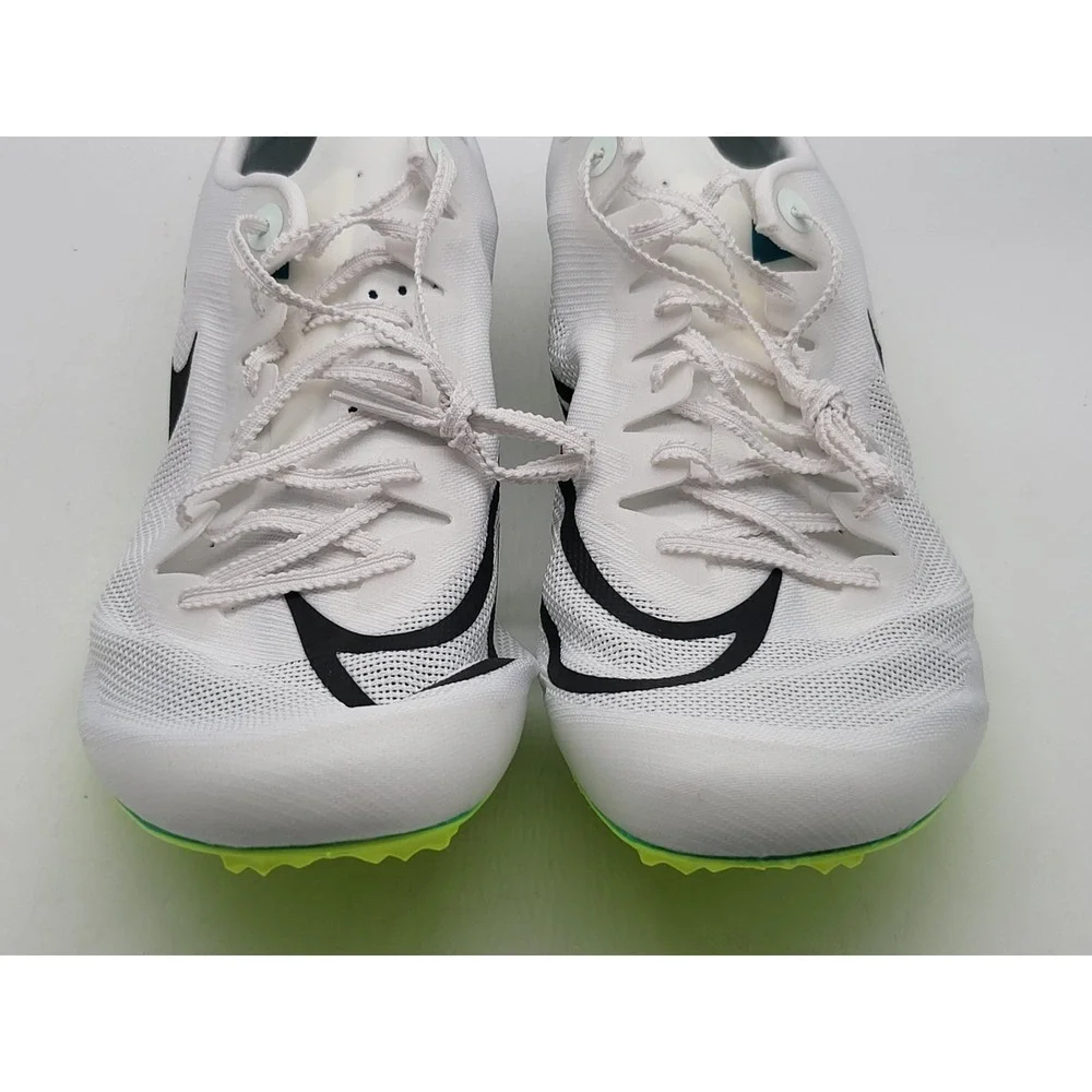 Nike Zoom Ja Fly 4 Sprint Spikes Men 14 White Black‎ Electric Algae DR2741-102
